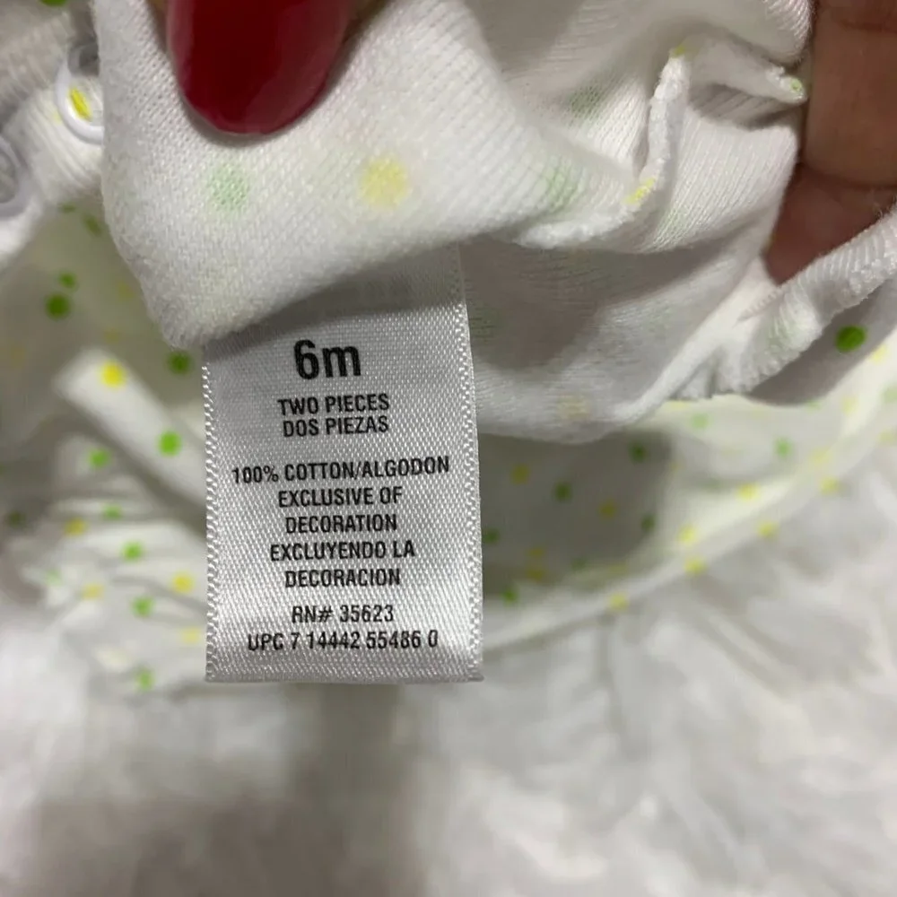 Bundle 6M Baby Girl-Carters & Ralph Lauren- 3Piece